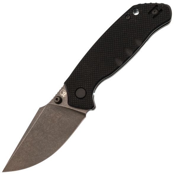 Цена наНож Barmaley Knives Seadevil, сталь D2, рукоять G10/сталь, черный