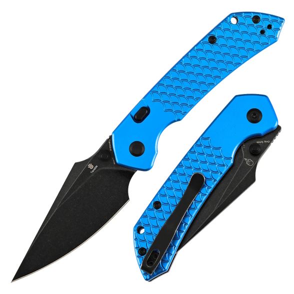 Цена наСкладной нож Tenable Fenrir, сталь Nitro-V, рукоять алюминий, синий
