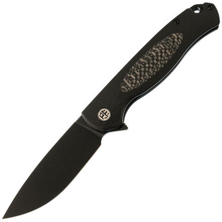 Складной нож Petrified Fish Stamp B03DDW, сталь D2, G10/карбон