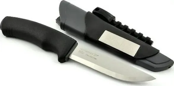 Цена наНож Morakniv Bushcraft Survival нержавеющая сталь цвет черный