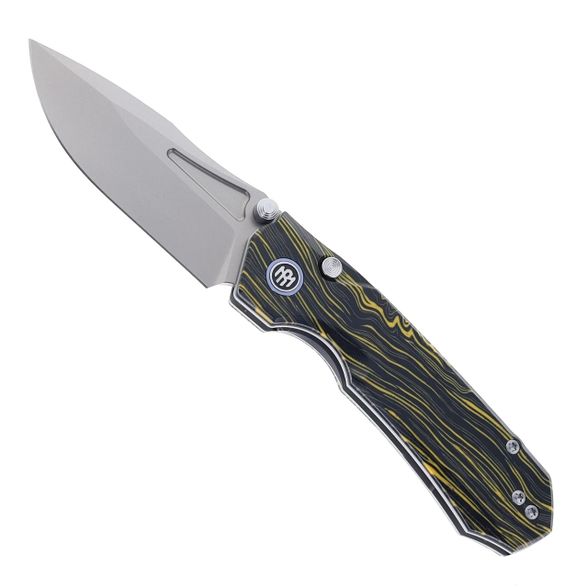 Цена наСкладной нож Remette Rhino 14C28N, сталь, рукоять GMascus, черно-желтый