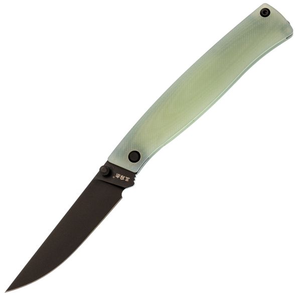 Цена наСкладной нож Sanrenmu 311L-GC, сталь sandvik 12C27, рукоять G10 jade
