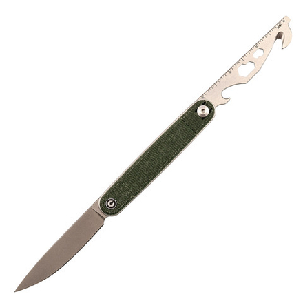 Складной нож CIVIVI Multi-Tool Crit, сталь Nitro-V, Green Micarta