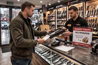 Фото к статье Можно ли вернуть нож в магазин?