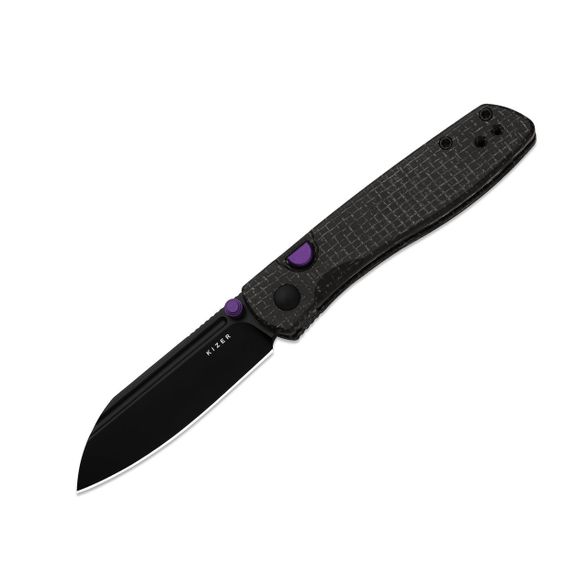Цена наСкладной нож Kizer Renissance, сталь N690, рукоять микарта, черный