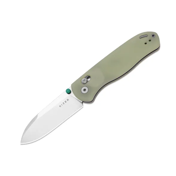 Цена наСкладной нож Kizer Drop Bear, сталь Nitro-V, рукоять GID G10