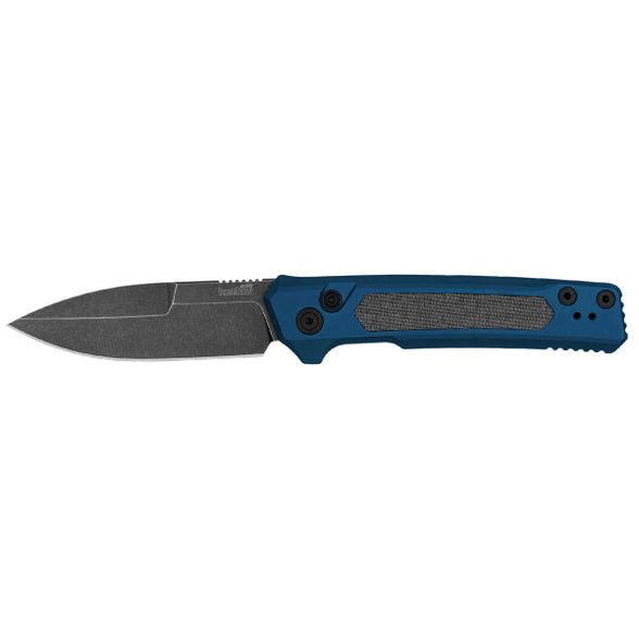 Цена наАвтоматический нож Kershaw Launch 22, сталь MagnaCut, рукоять алюминий/микарта, синий/серый