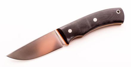 Нож цельнометаллический Охотник, сталь M390, рукоять G10