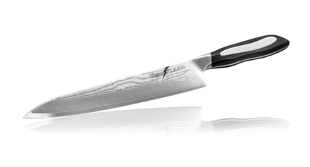 Нож Поварской Tojiro Flash, FF-CH160, сталь VG-10, чёрный, в картонной коробке