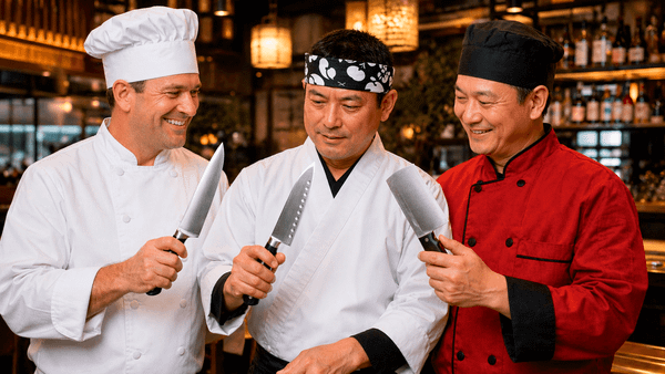 Фото к статье Рейтинг профессиональных шеф ножей