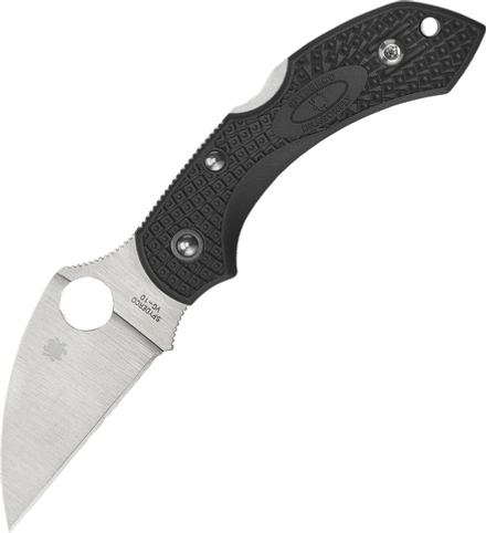 Складной нож Spyderco Dragonfly 2 Wharncliffe, сталь VG-10, термопластик FRN, чёрный