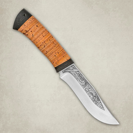 Нож Клычок-3, береста, 95х18