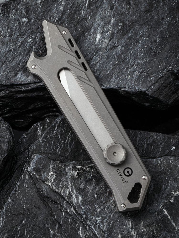 Нож CIVIVI Mandate, сталь 9Cr18MoV, Gray Titanium, C2007C по цене 8890. ...