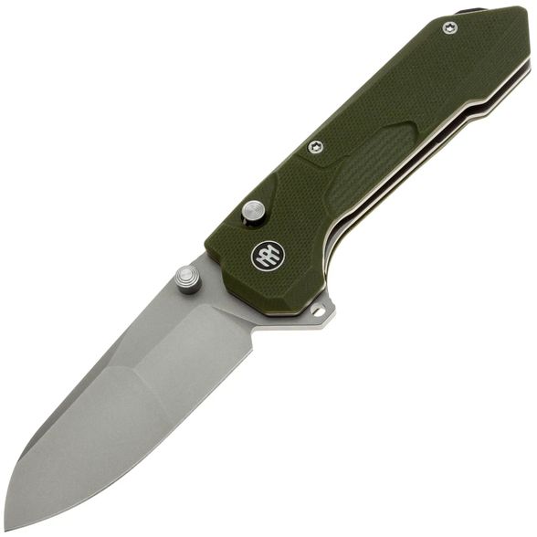 Цена наСкладной нож Remette Cosmic, сталь 14C28N, рукоять G10, оливковый