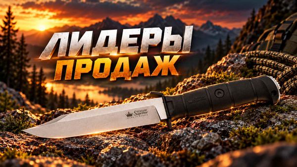 Фото к статье ТОП 10 самых продаваемых ножей за АПРЕЛЬ-ИЮНЬ 2026