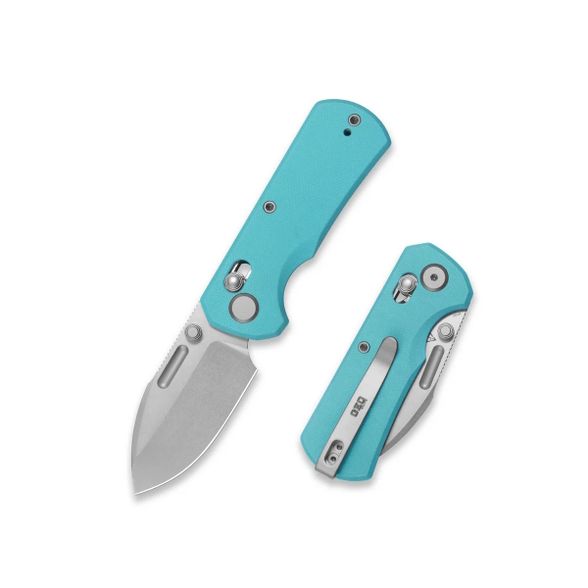 Цена наСкладной нож GEO Belluf, сталь M390, рукоять G10, Tiffany Blue