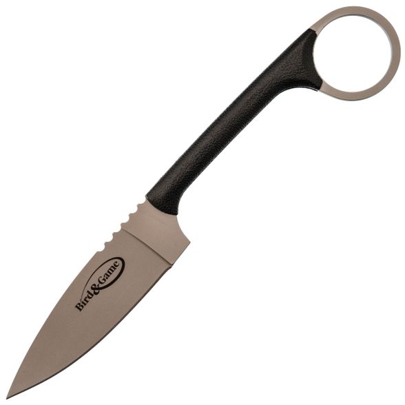 Цена наНож с фиксированным клинком Cold Steel Bird & Game, сталь AUS-8A, рукоять кратон, черный
