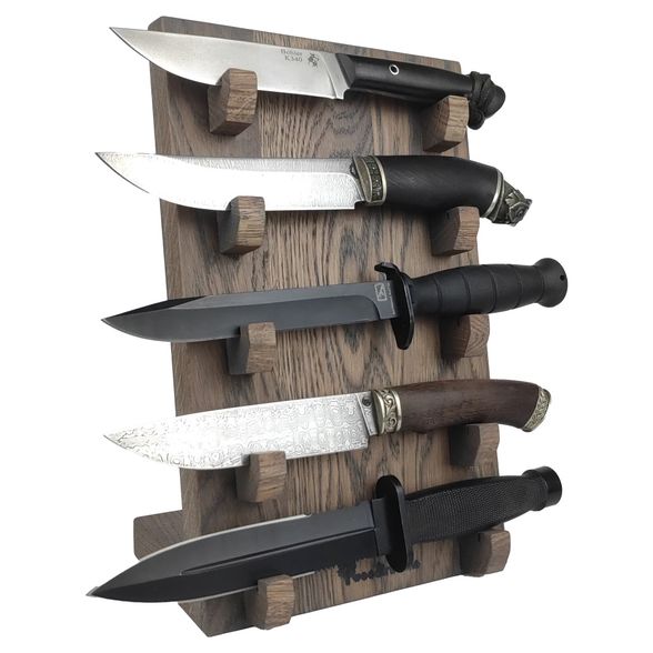 Цена наПодставка для коллекции ножей Woodinhome HKS0205OG, дуб
