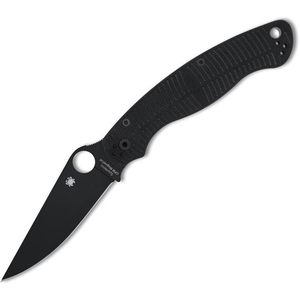 Цена наСкладной нож Spyderco Military 2 Salt, сталь Magnacut DLC, рукоять G10, черный