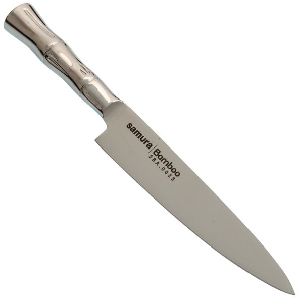 Цена наНож кухонный универсальный Samura Bamboo SBA-0023/K, сталь AUS-8