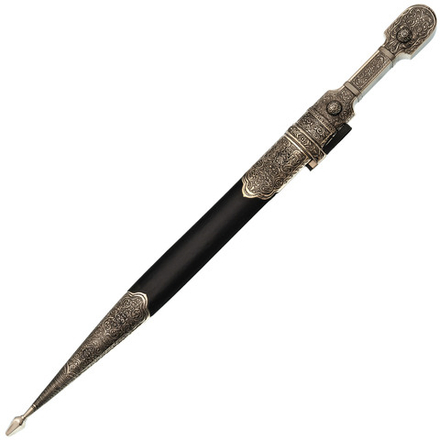 Сувенирный кавказский кинжал, дамасская сталь