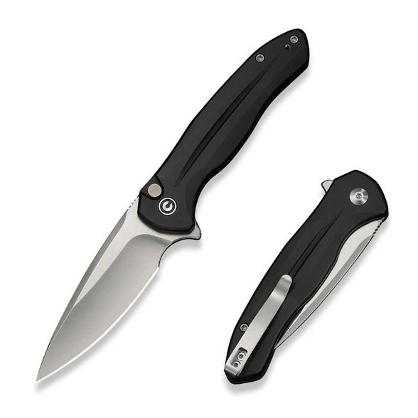 Цена наСкладной нож CIVIVI Button Lock Kitefin, сталь 14C28N, рукоять алюминий