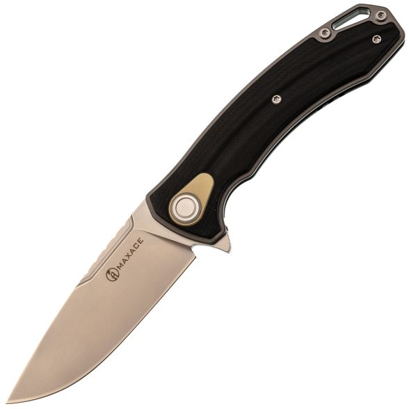 Цена наСкладной нож Maxace Balance-M 2026, сталь M390, профессиональный складной нож, рукоять G10 черная