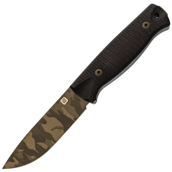 Цена наОхотничий нож Hot Knife Hoot, сталь D2 cerakote camo, рукоять черная микарта
