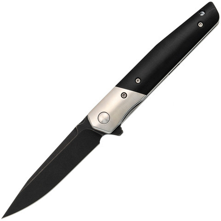 Складной нож Trivisa Leominor-03B, сталь K110, рукоять G10/сталь