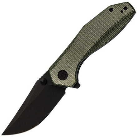 Складной нож Civivi ODD 22, сталь 14C28N, рукоять микарта, зеленый