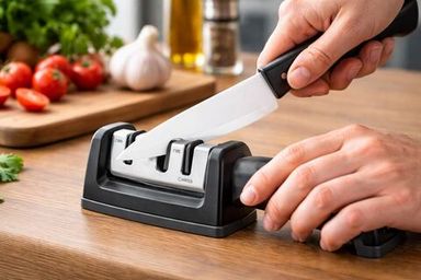 Фото к статье Как точить керамические ножи