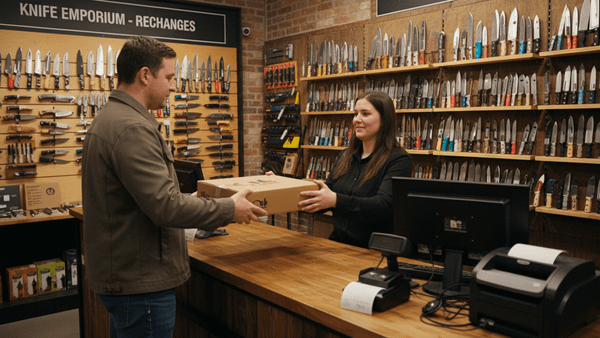 Фото к статье Можно ли вернуть нож в магазин?