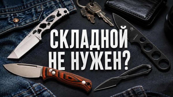 Фото к статье ТОП фиксированных ножей
