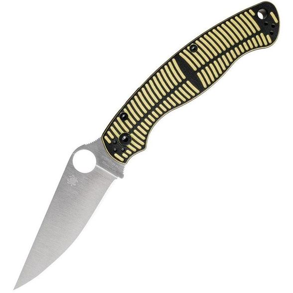 Цена наСкладной нож Spyderco Military 2 Salt, сталь Magnacut, рукоять G10, черно-желтый