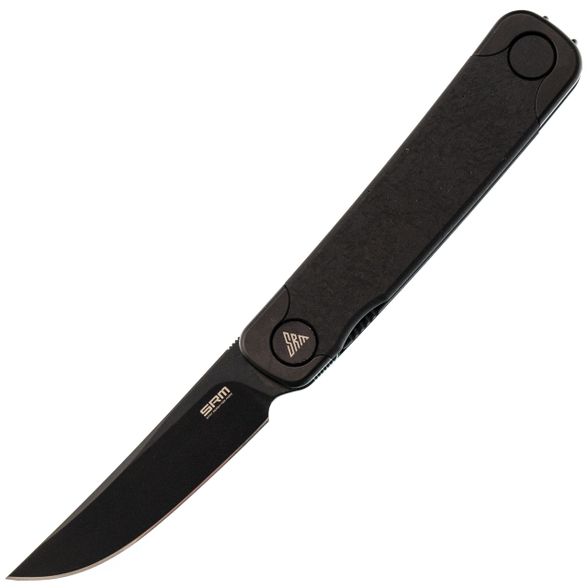 Цена наСкладной нож SRM 131M-GB Enso black сталь 14C28N, рукоять Black G10